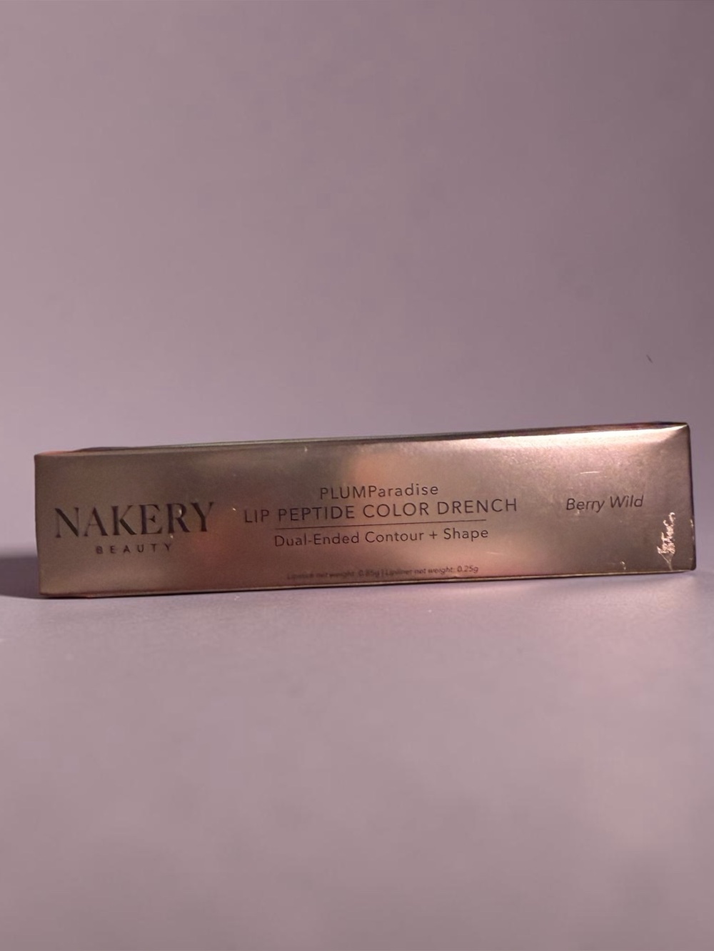 Nakery Beauty PLUMParadise Lip Peptide Color Drench - Berry Wild